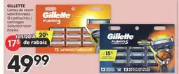 Brunet GILLETTE Lames de rasoir sélectionnées offer