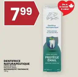 Rachelle-Bery Grocery GREEN BEAVER NATURAPEUTIC TOOTHPASTE offer