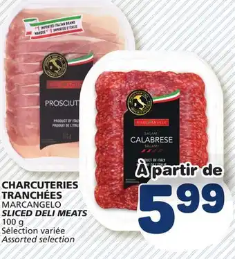 Marché Bonichoix MARCANGELO SLICED DELI MEATS offer