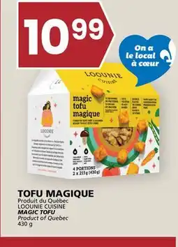 Rachelle-Bery Grocery LOOUNIE CUISINE MAGIC TOFU offer