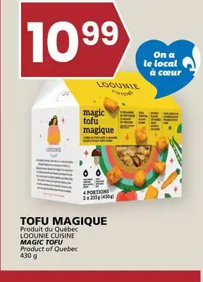 Rachelle-Bery Grocery LOOUNIE CUISINE MAGIC TOFU offer