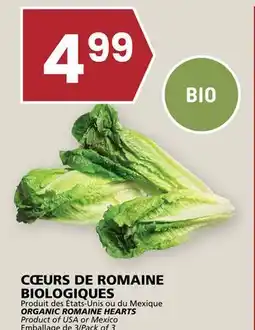 Rachelle-Bery Grocery ORGANIC ROMAINE HEARTS offer