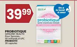 Rachelle-Bery Grocery GENUINE HEALTH Pour femmes– 50 milliards d'UFC PROBIOTIC offer