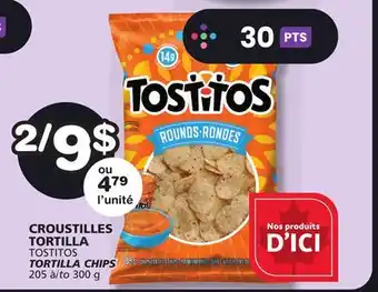 Marches Tradition TOSTITOS TORTILLA CHIPS offer