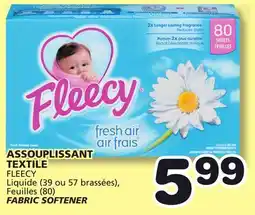 Marches Tradition FLEECY Liquide (39 or 57 brassées), Feuilles (80) FABRIC SOFTENER offer