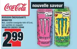 Super C BOISSON ÉNERGISANTE MONSTER | MONSTER ENERGY DRINK offer