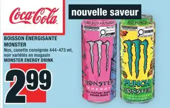 Super C BOISSON ÉNERGISANTE MONSTER | MONSTER ENERGY DRINK offer