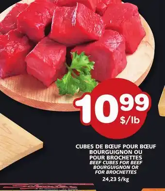 Marches Tradition BEEF CUBES FOR BEEF BOURGUIGNON OR FOR BROCHETTES offer