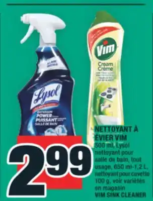 Super C NETTOYANT À ÉVIER VIM | VIM SINK CLEANER offer