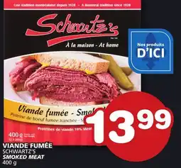 Marches Tradition SCHWARTZ'S SMOKED MEAT offer