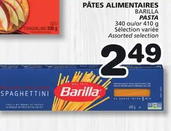 Marches Tradition BARILLA PASTA offer