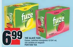 Super C THÉ GLACÉ FUZE | FUZE ICED TEA offer