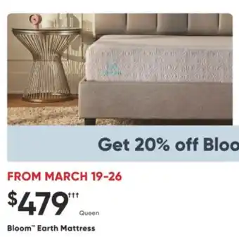 Dormez Vous Bloom Earth Mattress offer