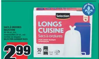 Super C SACS À ORDURES SELECTION | SELECTION GARBAGE BAGS offer