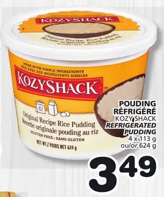 Marches Tradition KOZY SHACK REFRIGERATED PUDDING offer