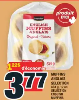 Super C MUFFINS ANGLAIS SELECTION | SELECTION ENGLISH MUFFINS offer