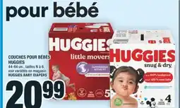 Super C COUCHES POUR BÉBÉS HUGGIES | HUGGIES BABY DIAPERS offer