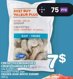 Marches Tradition BEST BUY FROZEN RAW WHITE SHRIMP offer