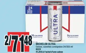 Super C MICHELOB ULTRA | BEER offer