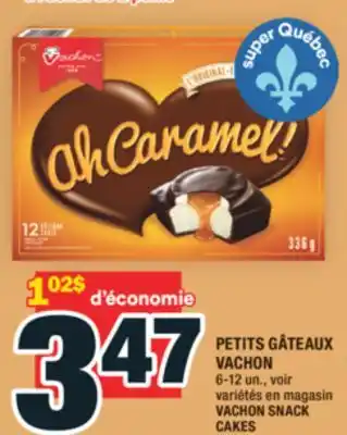 Super C PETITS GÂTEAUX VACHON | VACHON SNACK CAKES offer