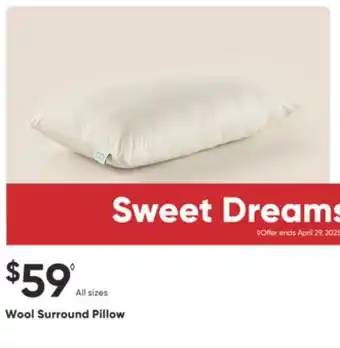 Dormez Vous Wool Surround Pillow offer