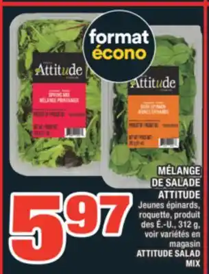 Super C MÉLANGE DE SALADE ATTITUDE | ATTITUDE SALAD MIX offer