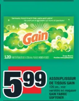 Super C ASSOUPLISSEUR DE TISSUS GAIN | GAIN FABRIC SOFTENER offer