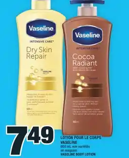 Super C LOTION POUR LE CORPS VASELINE | VASELINE BODY LOTION offer