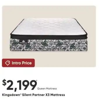 Dormez Vous Kingsdown Silent Partner X3 Mattress offer