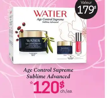 Uniprix WATIER Age Control Supreme Sublime Advanced offer