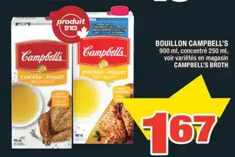 Super C BOUILLON CAMPBELL'S | CAMPBELL'S BROTH offer