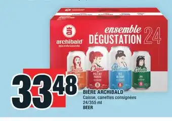 Super C BIÈRE ARCHIBALD | BEER offer