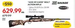 Pronature AXIS XP CAMO BOLT ACTION RIFLE offer