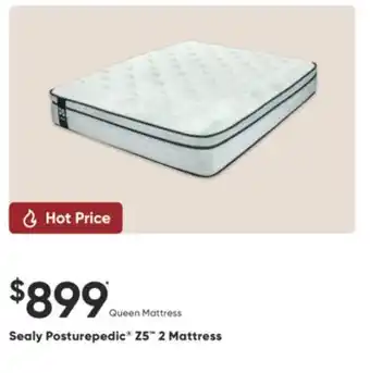 Dormez Vous Sealy Posturepedic Z5 2 Mattress offer