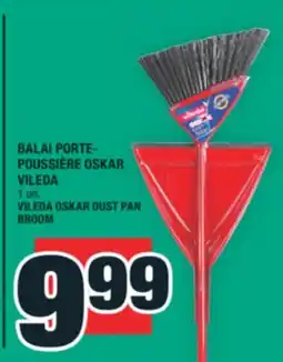 Super C BALAI PORTE- POUSSIÈRE OSKAR VILEDA | VILEDA OSKAR DUST PAN BROOM offer