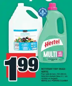 Super C NETTOYANT TOUT USAGE HERTEL | HERTEL ALL PURPOSE CLEANER offer