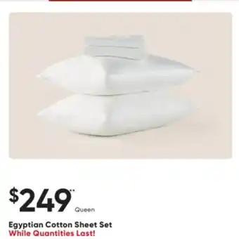 Dormez Vous Egyptian Cotton Sheet Set offer