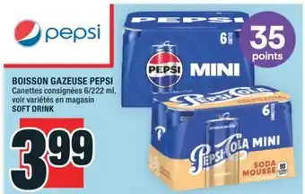 Super C BOISSON GAZEUSE PEPSI | SOFT DRINK offer