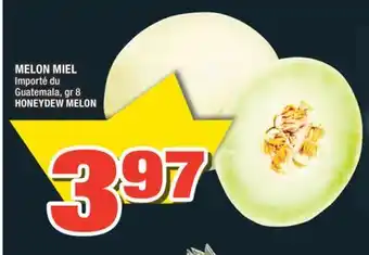 Super C MELON MIEL | HONEYDEW MELON offer