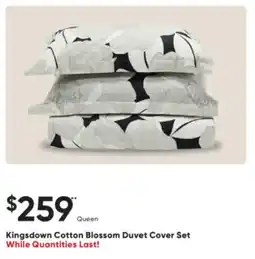 Dormez Vous Kingsdown Cotton Blossom Duvet Cover Set offer