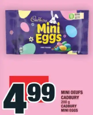 Super C MINI OEUFS CADBURY | CADBURY MINI EGGS offer