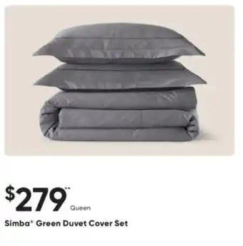 Dormez Vous Simba Green Duvet Cover Set offer