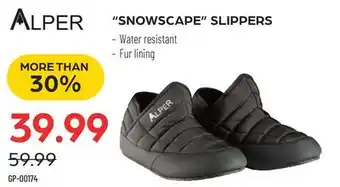 Pronature SNOWSCAPE SLIPPERS offer