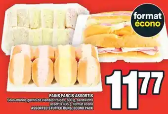 Super C PAINS FARCIS ASSORTIS | ASSORTED STUFFED BUNS offer