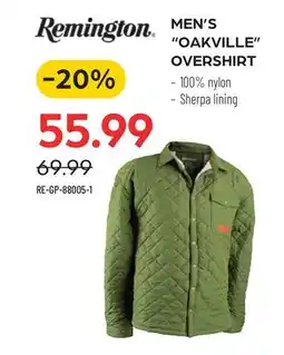 Pronature MEN'S OAKVILLE OVERSHIRT offer