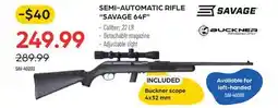 Pronature SEMI-AUTOMATIC RIFLE SAVAGE 64F offer