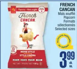 Jean Coutu FRENCH CANCAN Popcorn offer