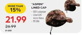 Pronature ASPEN LINED CAP offer