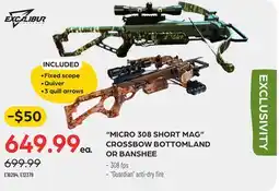 Pronature MICRO 308 SHORT MAG CROSSBOW BOTTOMLAND OR BANSHEE offer