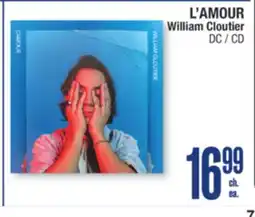 Jean Coutu L'AMOUR William Cloutier CD offer